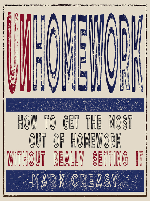 Imagen de portada para Unhomework